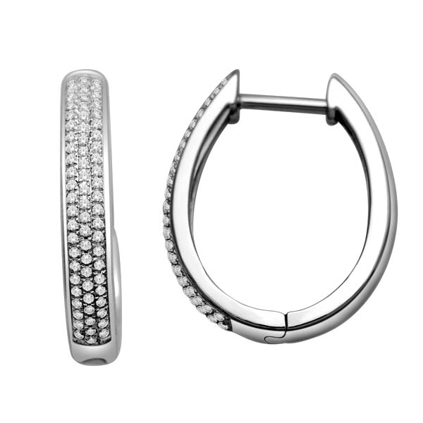 Manufacturers Exporters and Wholesale Suppliers of Diamond Hoop Earring Mumbai Maharashtra